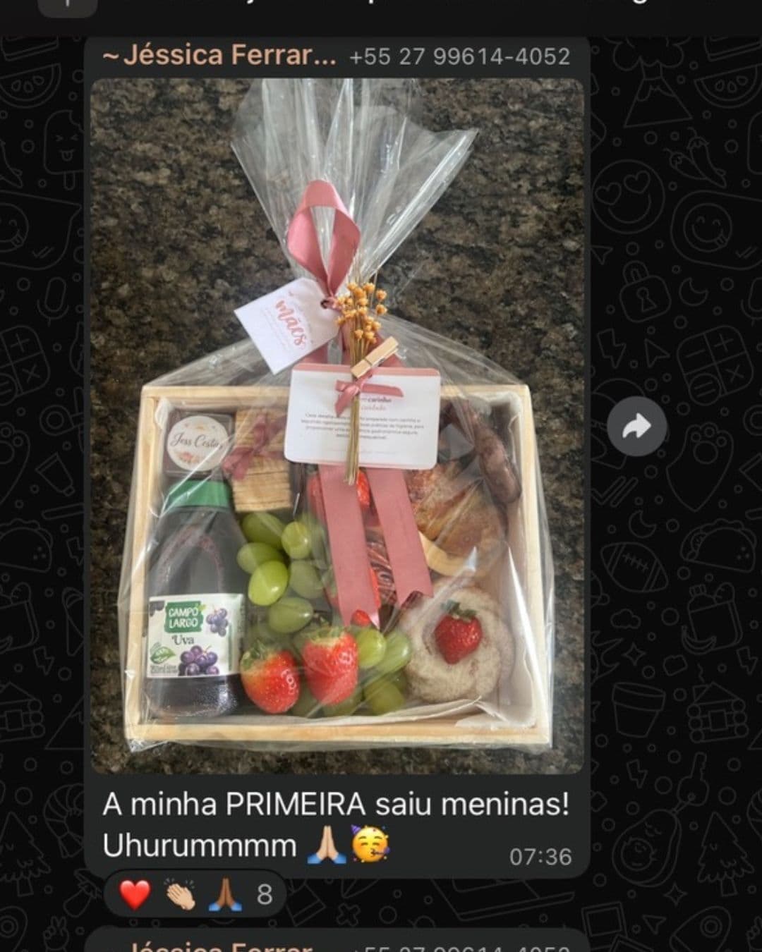 Depoimento de aluna